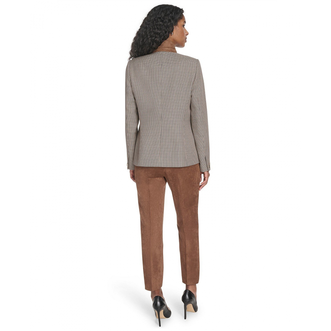 'Houndstooth Riding Jacket' pour Femmes