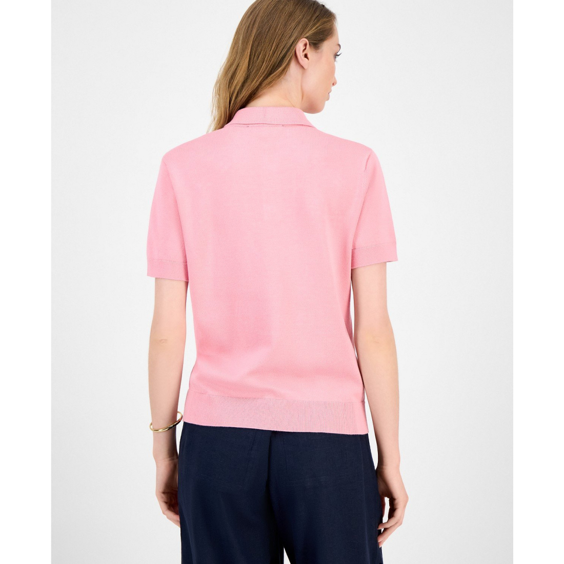 'Embellished Polo Sweater' pour Femmes