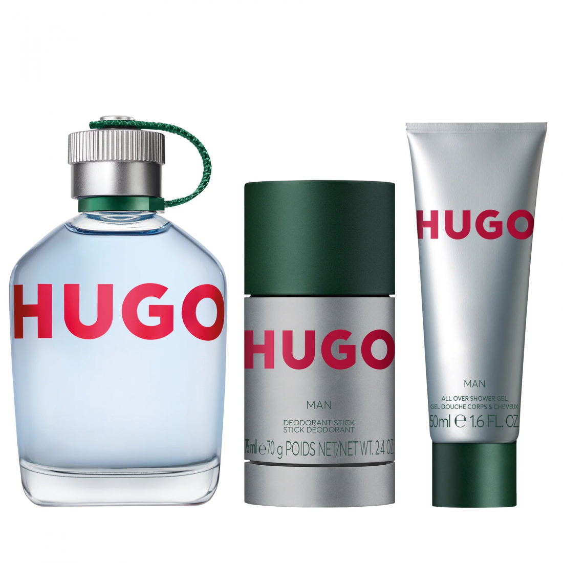 'Hugo Man' Perfume Set -  3 Pieces