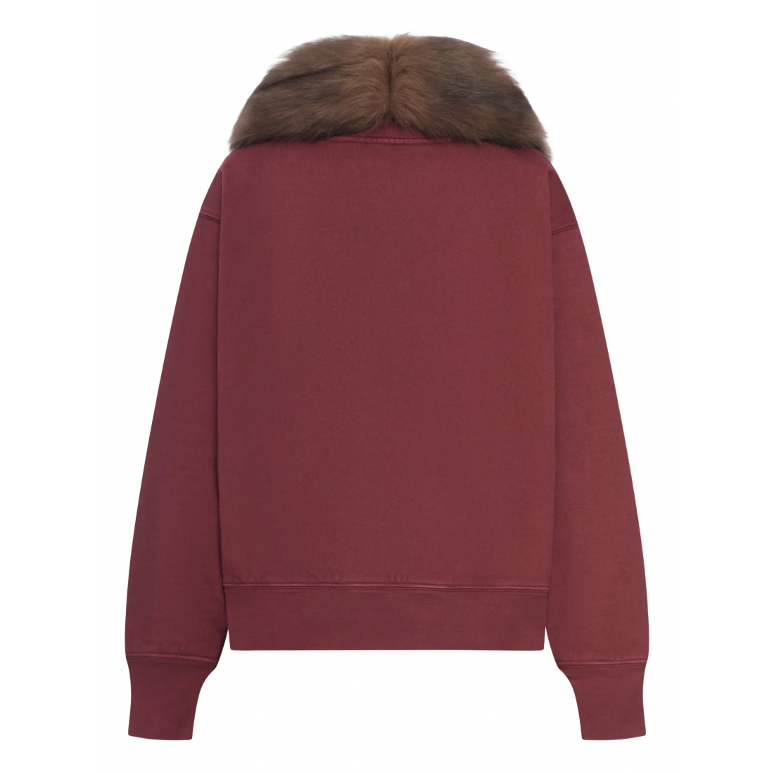 Sweatshirt 'Fur-Collar' pour Femmes