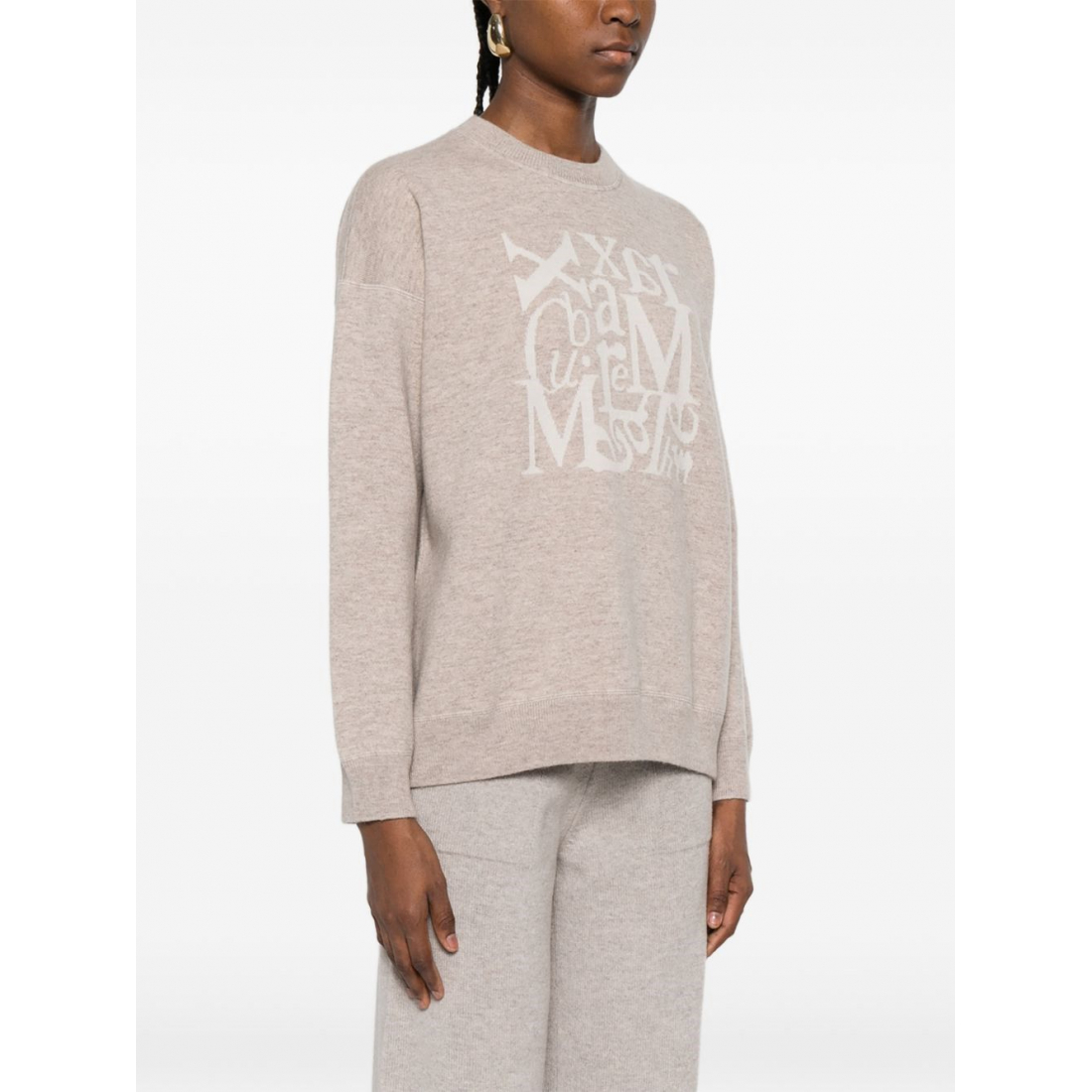 'Logo Crewneck' Pullover für Damen