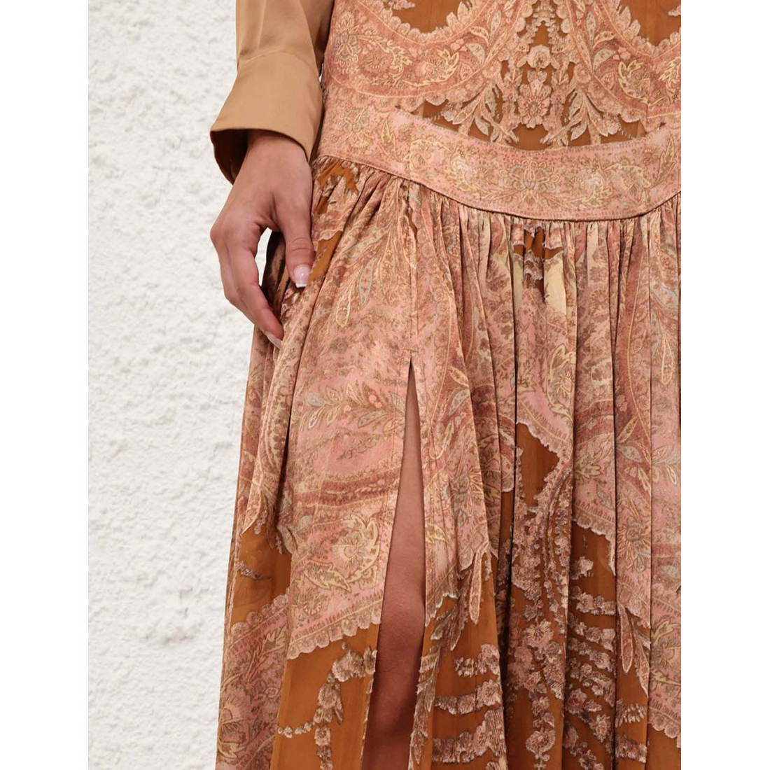 'Memento Burnout' Maxirock für Damen