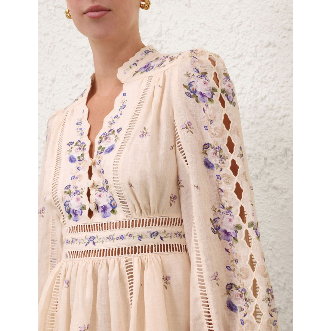 Robe mini 'Patience Plunge' pour Femmes