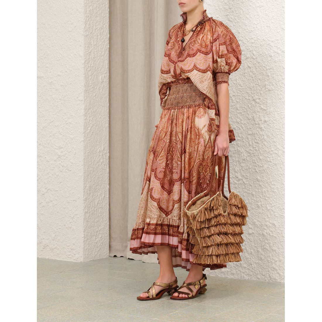 Blouse 'Wanderlust Frill' pour Femmes