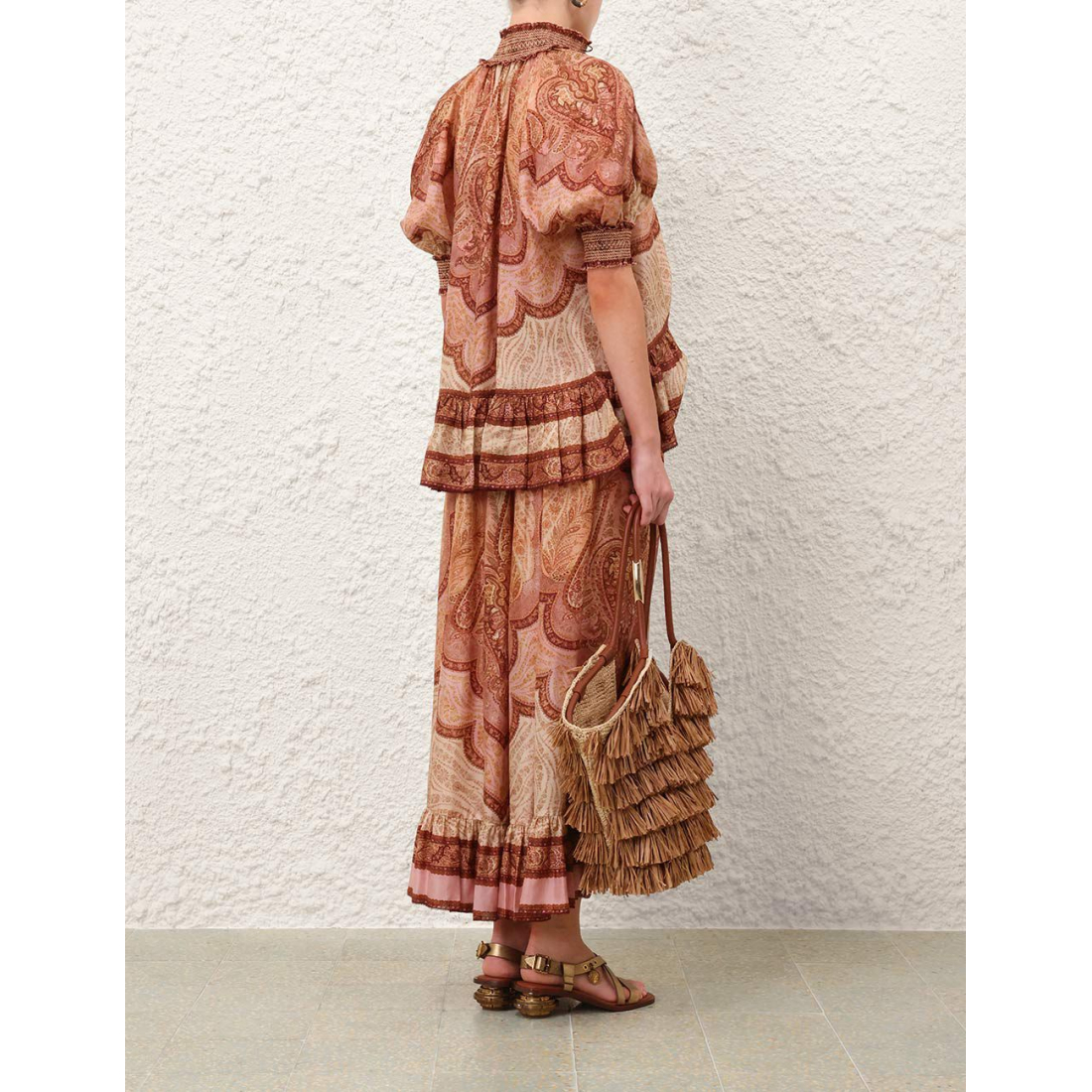 Blouse 'Wanderlust Frill' pour Femmes