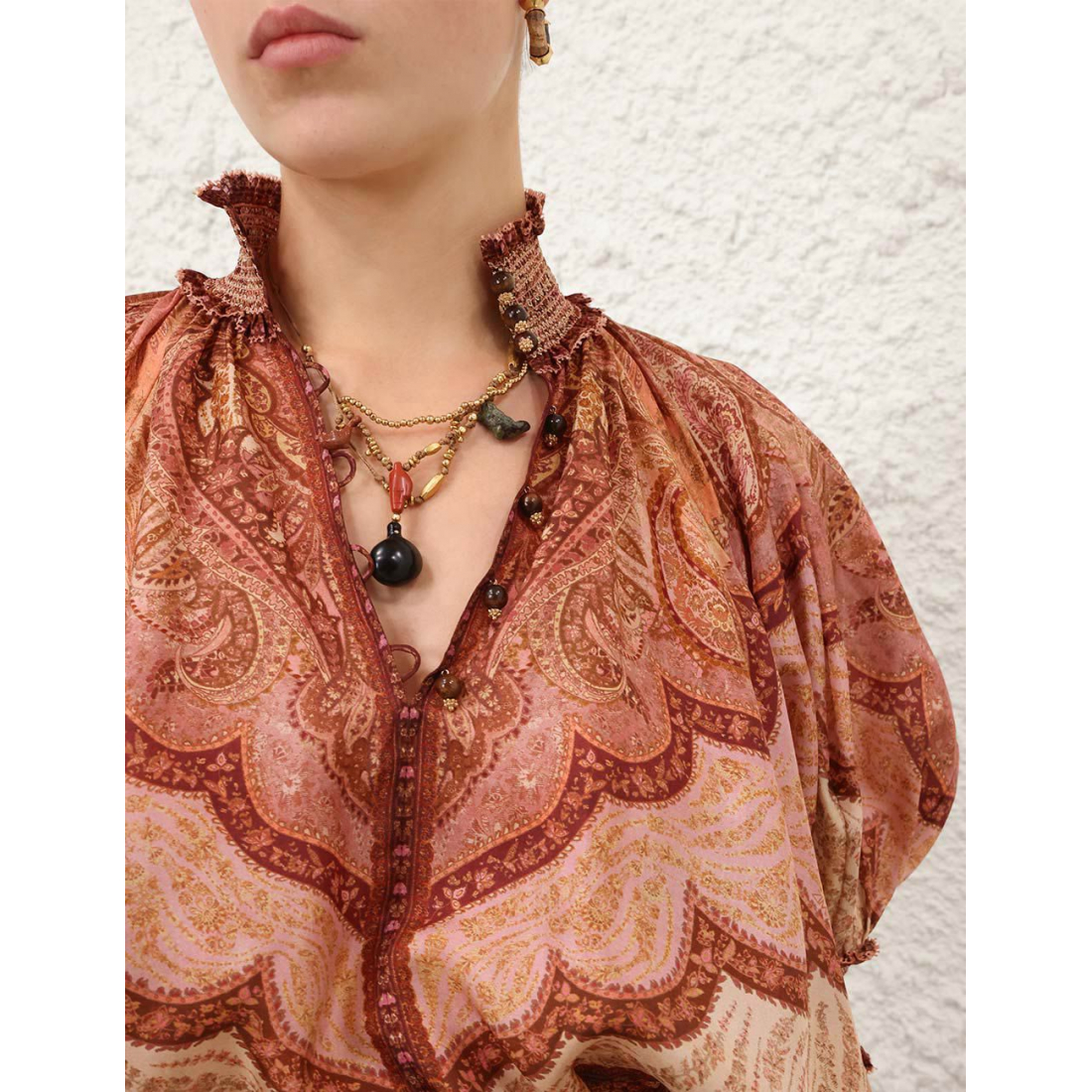 Blouse 'Wanderlust Frill' pour Femmes