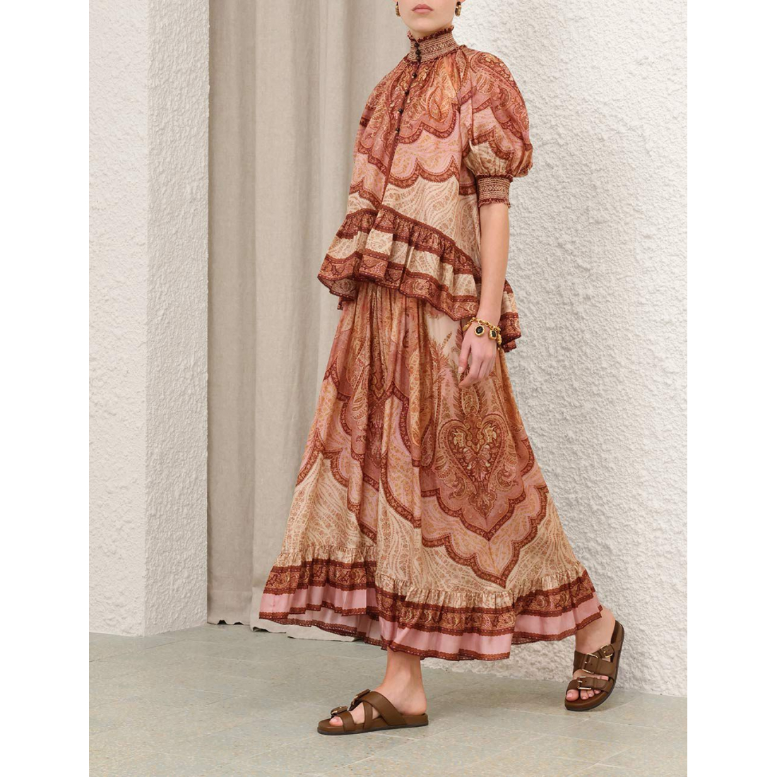 Blouse 'Wanderlust Frill' pour Femmes