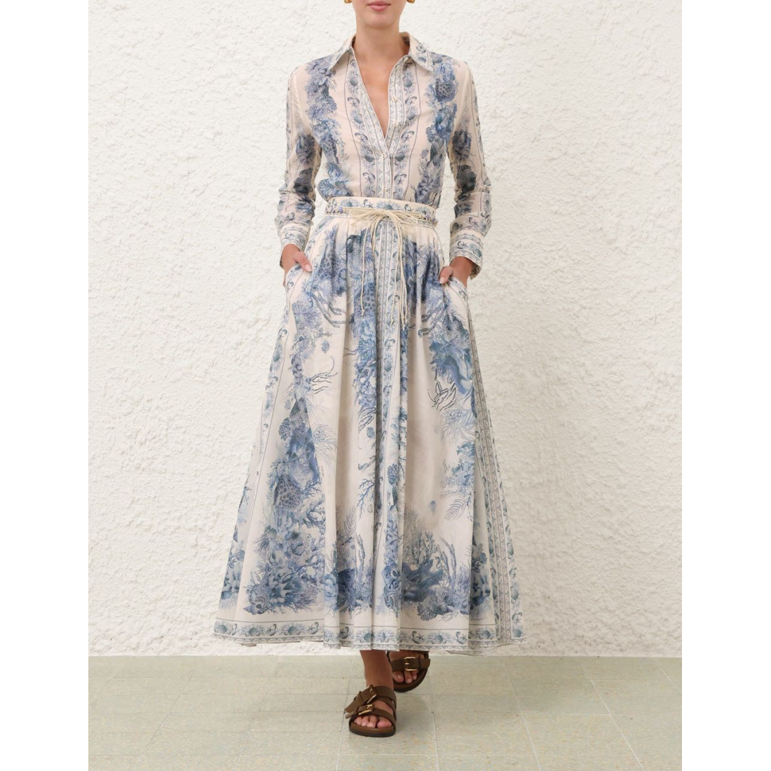 Women's 'Wanderlust A-Line' Maxi Skirt