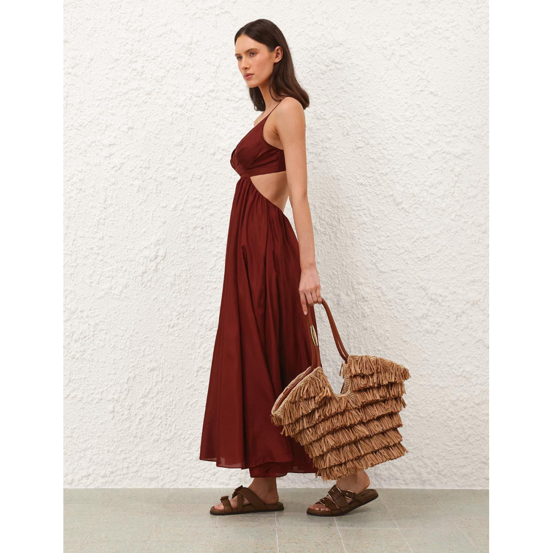 'Goldentime Medium Fringe' Tote Handtasche für Damen