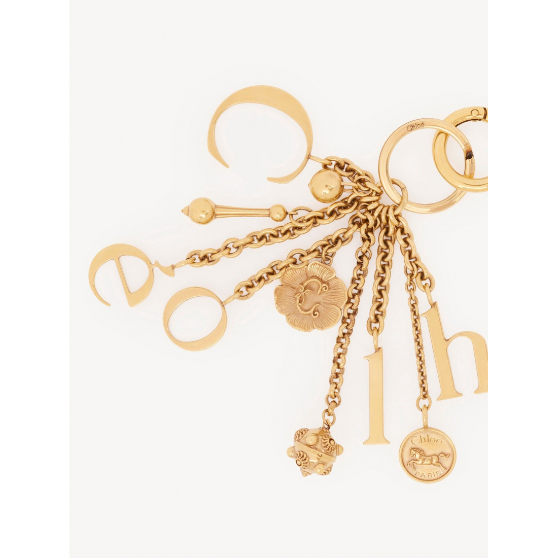 'Symbols Logo Charm' Schlüsselanhänger für Damen