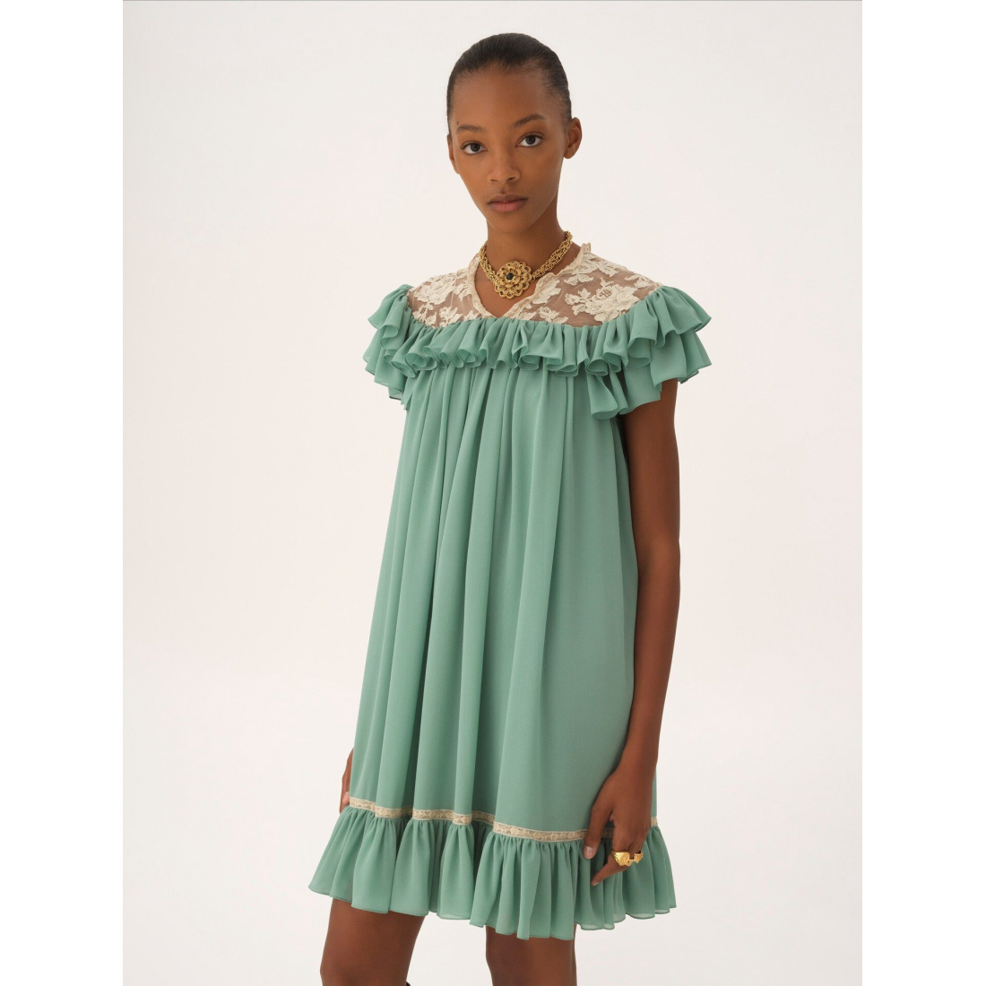 Robe mini 'Short Sleeved' pour Femmes