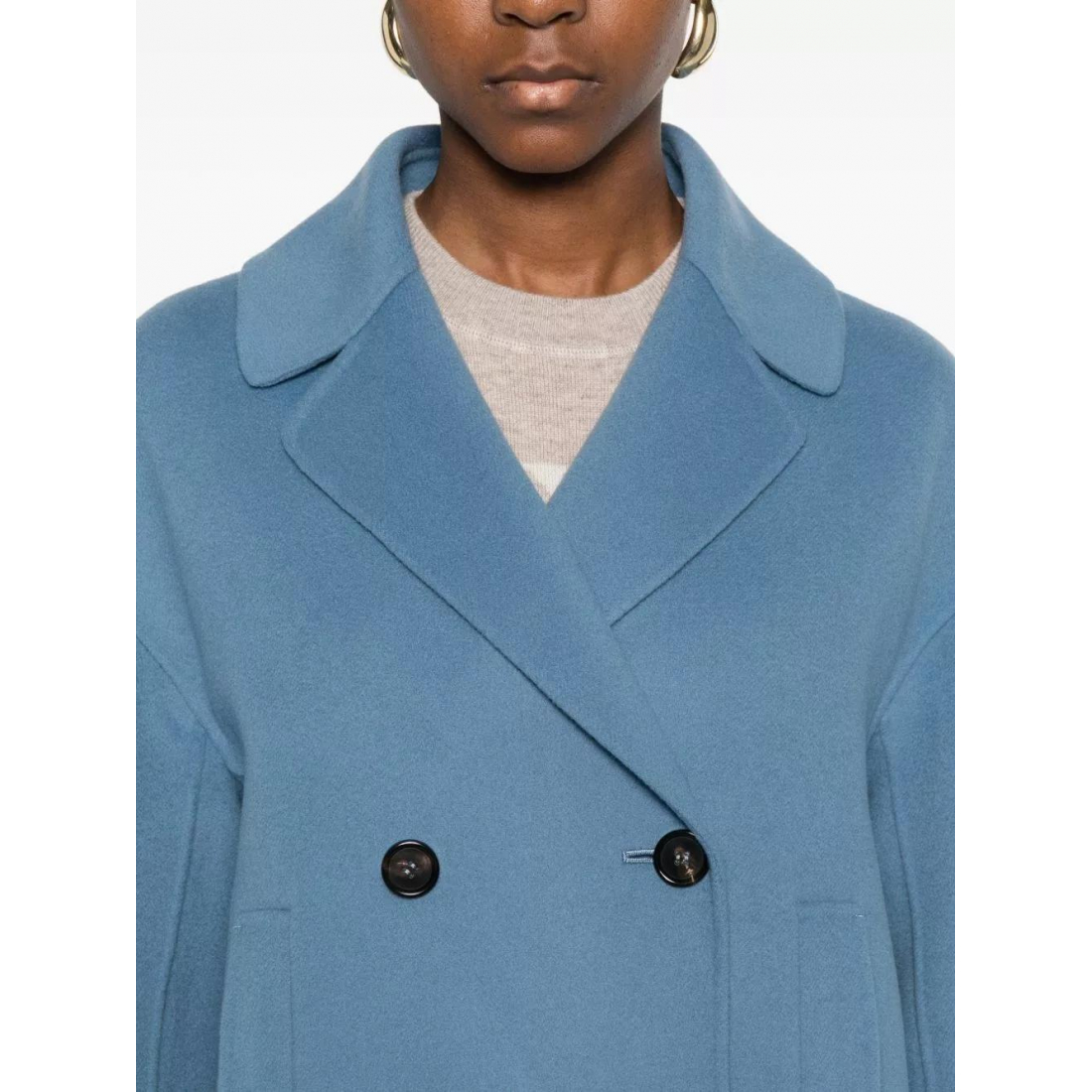 'Double-Breasted' Mantel für Damen