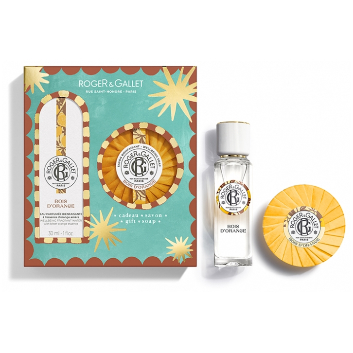 Coffret Cadeau 'Bois D'Orange' - 2 Pièces