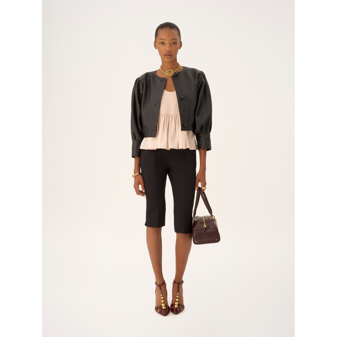 Top 'Sleeveless Gathered' pour Femmes