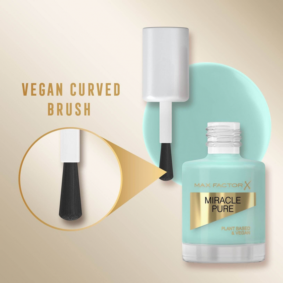 'Miracle Pure' Nail Polish - 840 Moonstone Blue 12 ml