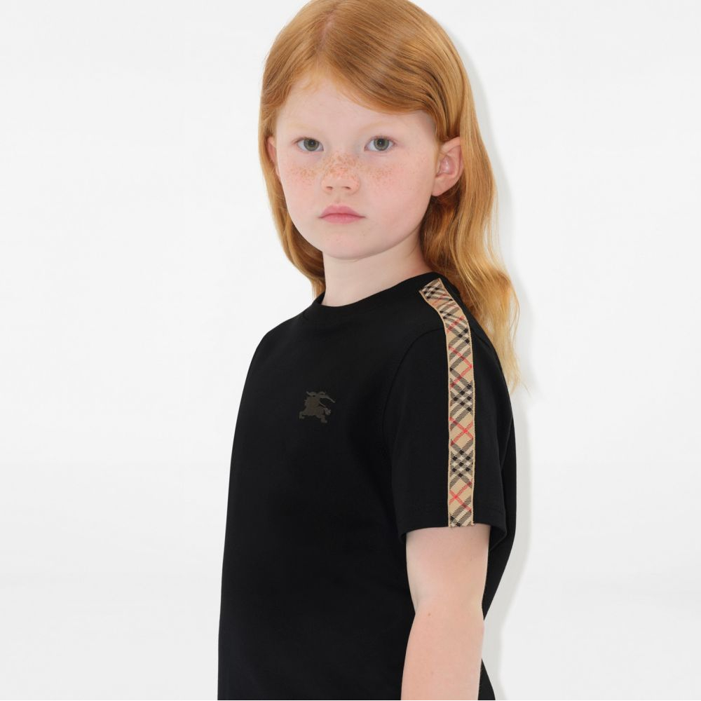 Children's 'Check' T-Shirt