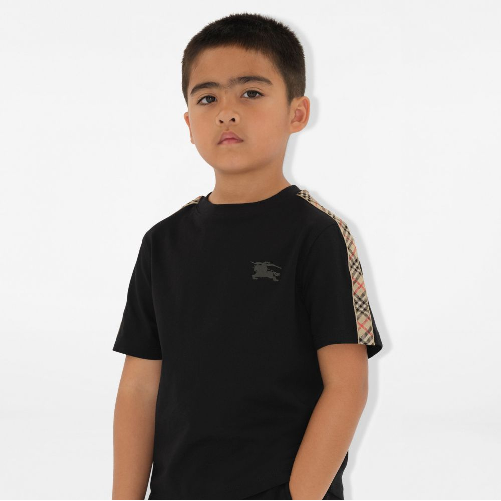 Children's 'Check' T-Shirt