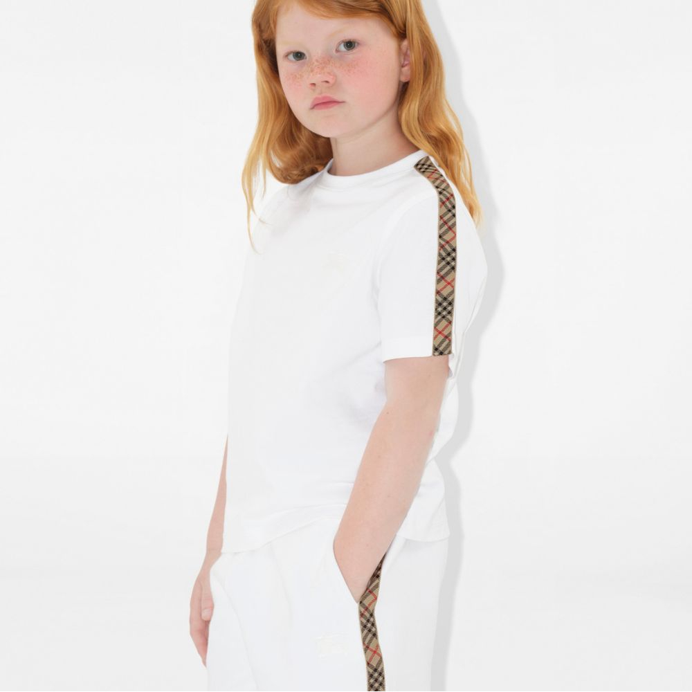 Children's 'Check' T-Shirt