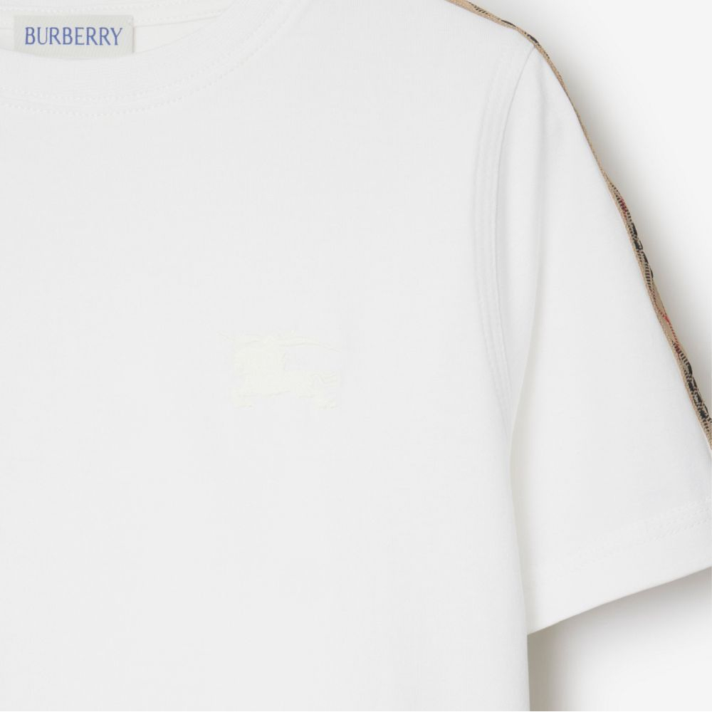 Children's 'Check' T-Shirt