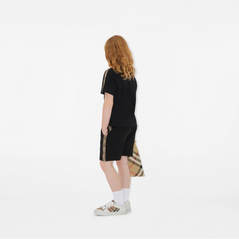 Short 'Check' pour Garçons