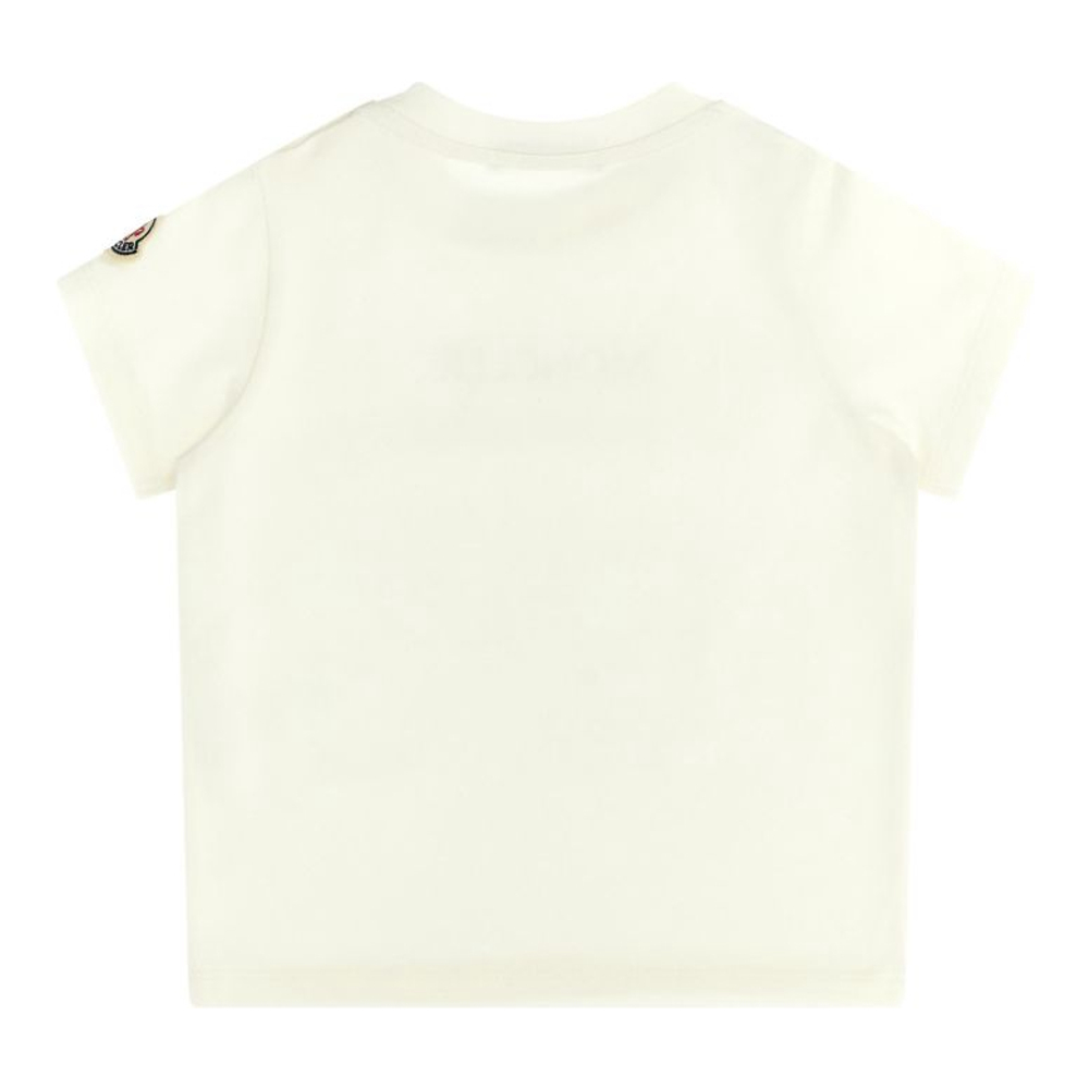 Baby Girl's 'Logo Embroidery' T-Shirt