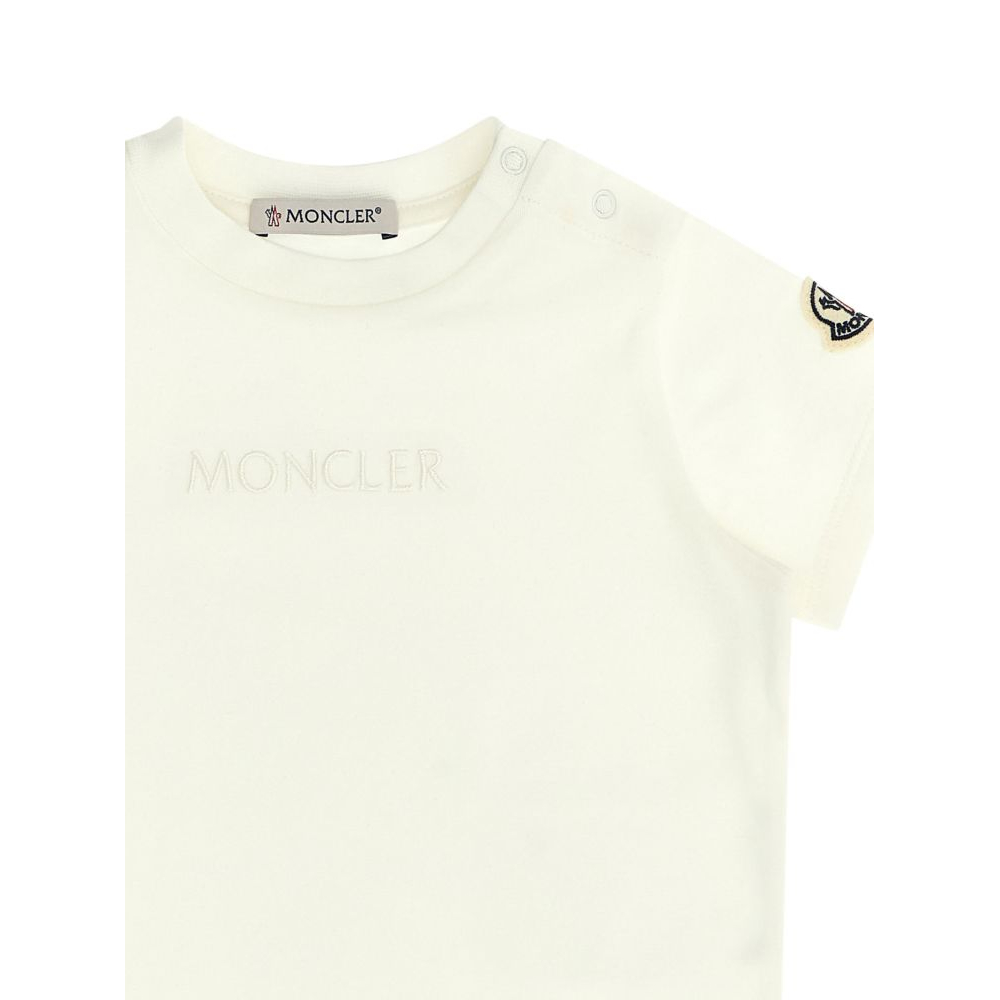 Baby Girl's 'Logo Embroidery' T-Shirt