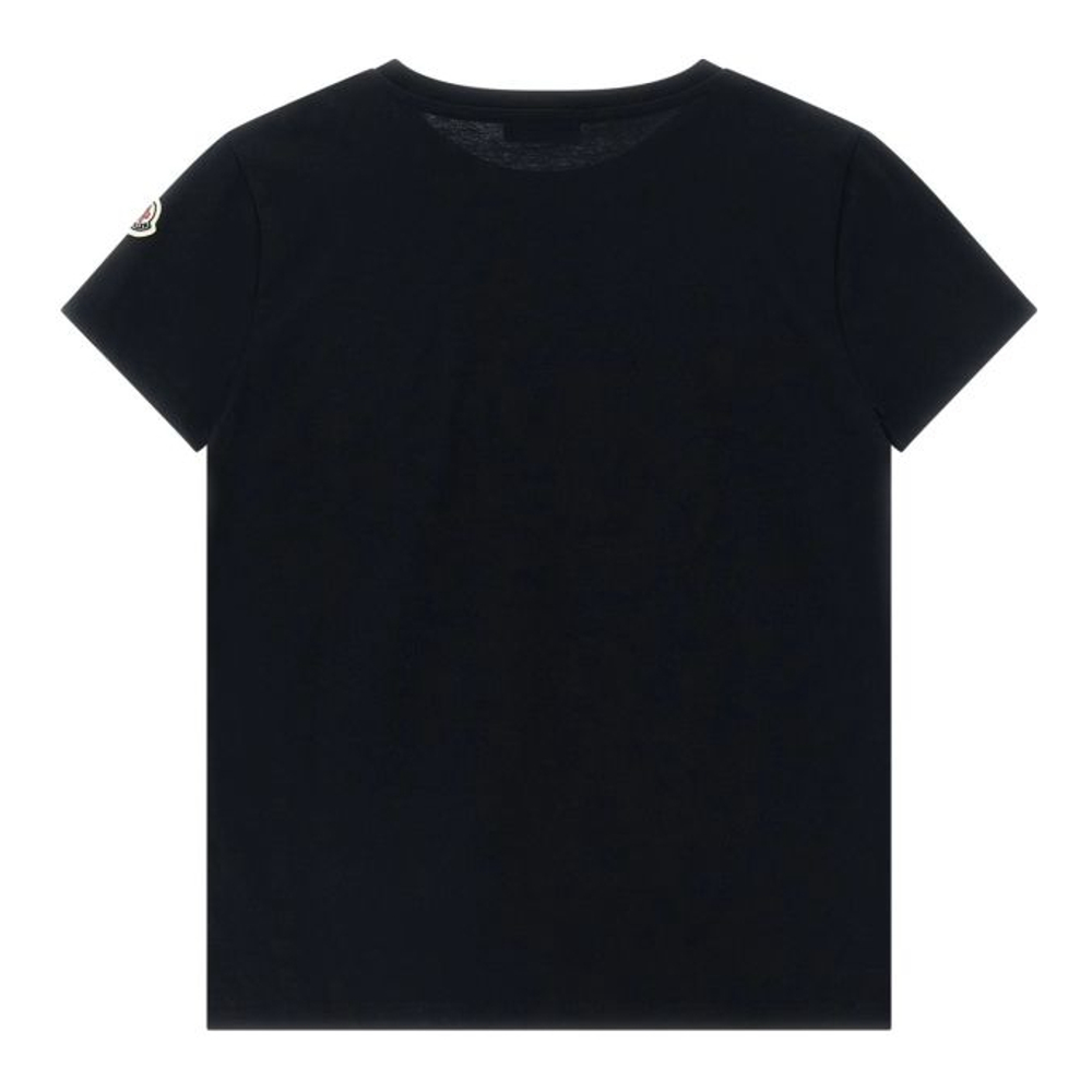 Girl's 'Logo Embroidery' T-Shirt