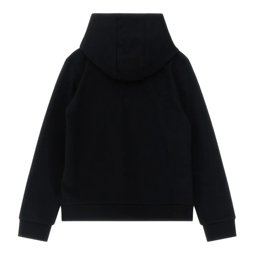 Girl's 'Logo-Patch' Hoodie