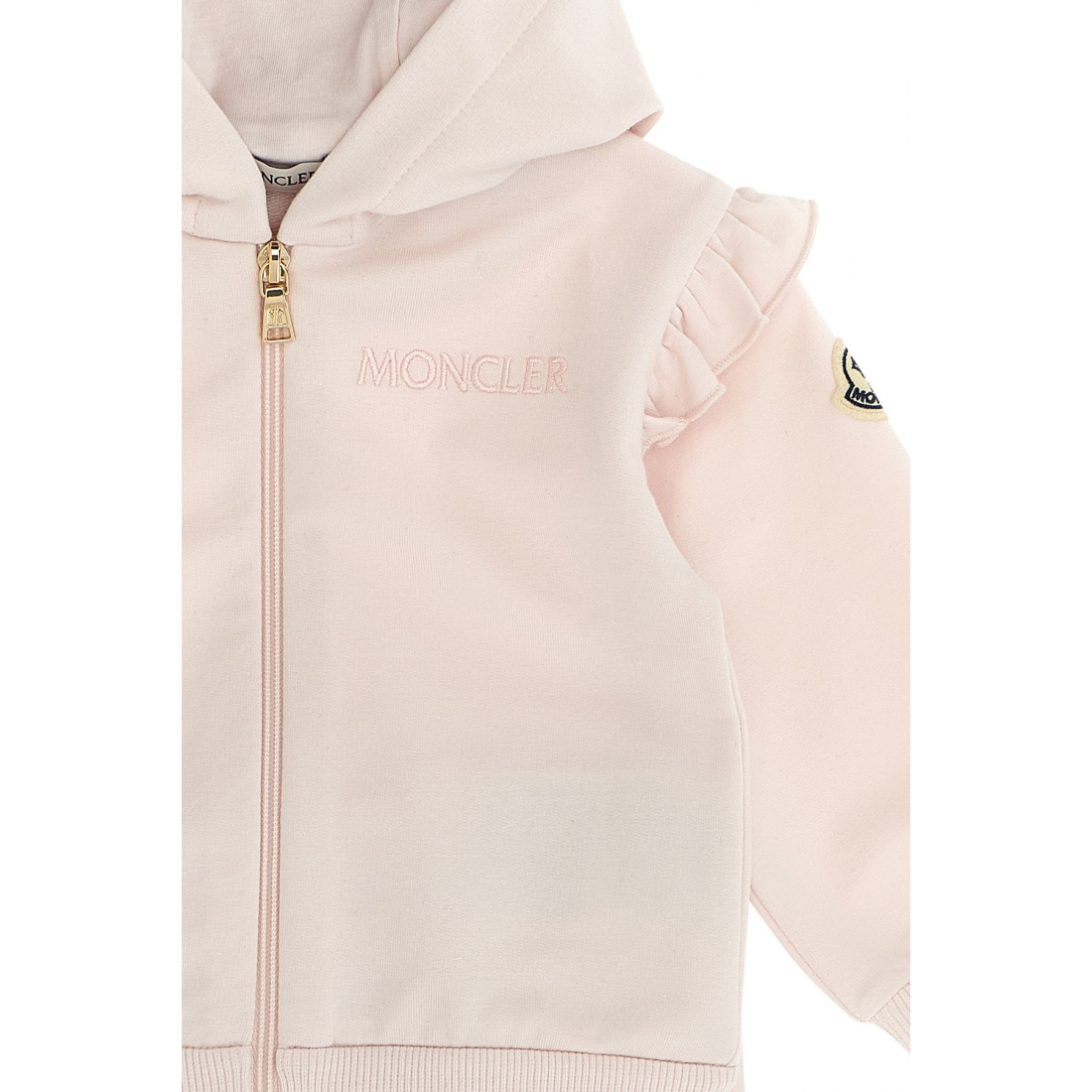 Baby Girl's 'Ruffle-Trimmed' Sweatshirt & Sweatpants Set - 2 Pieces