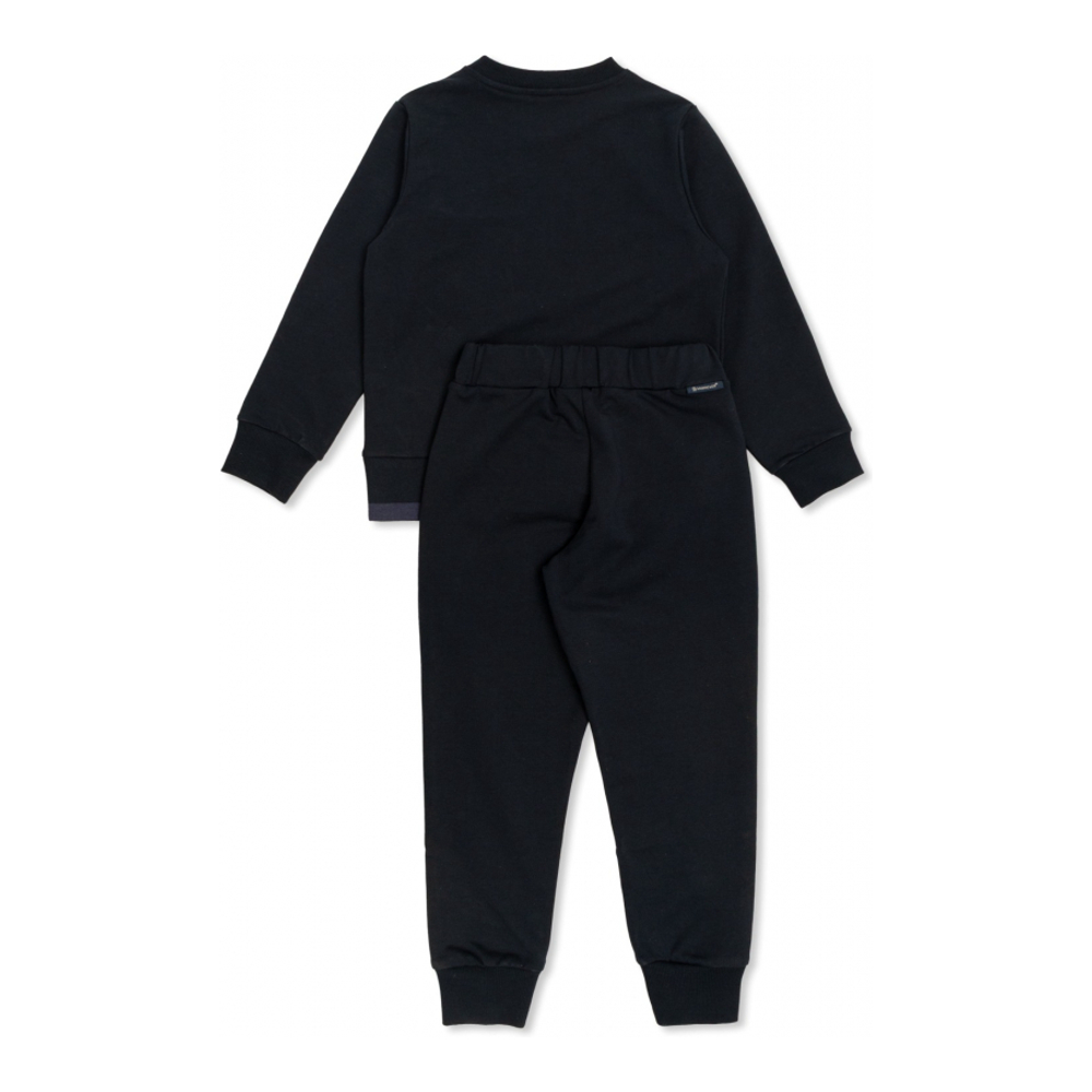 Boy's 'Tricolour-Trimmed' Tracksuit - 2 Pieces