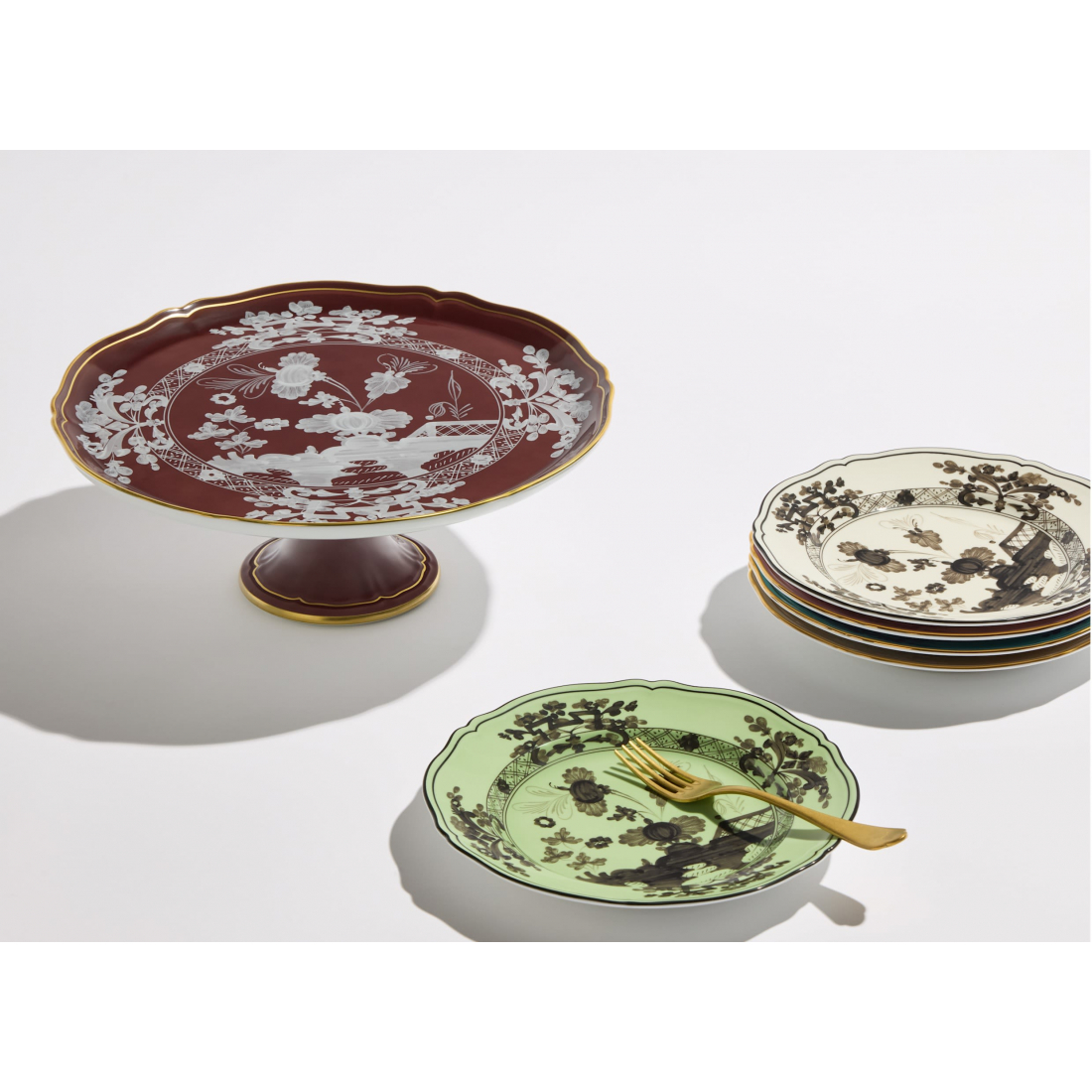 'Oriente Italiano' Tortenständer - 30.5 x 11.5 cm