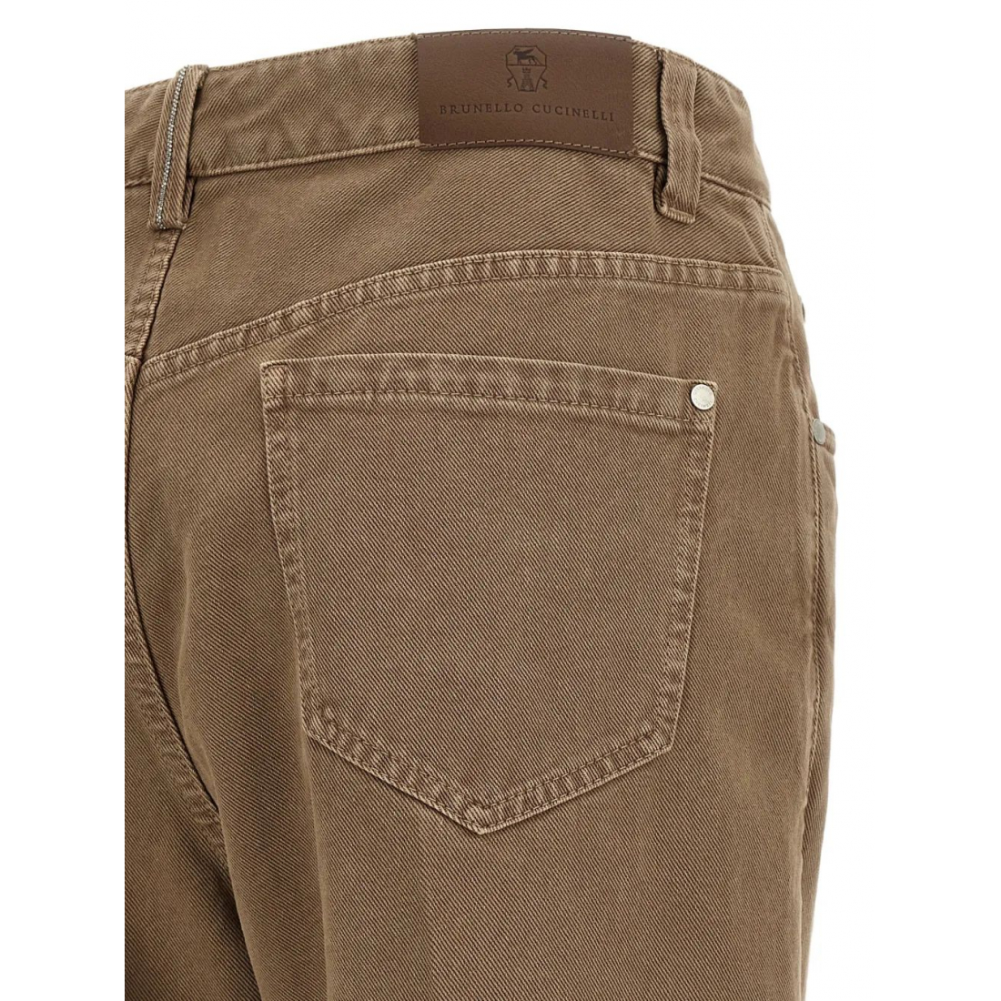 'Garment-Dyed Five-Pockets' Jeans für Damen