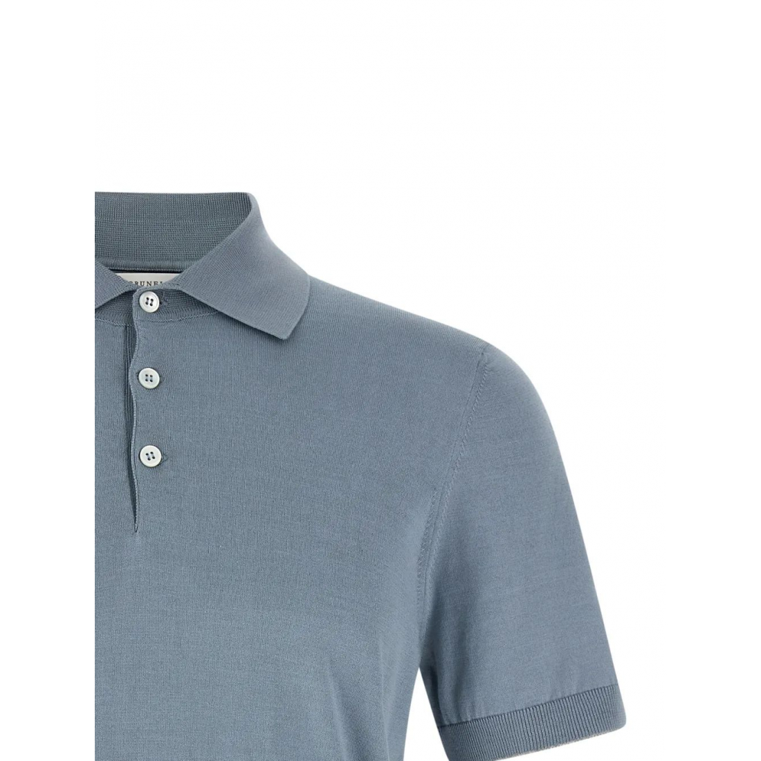 'Contrasting-Piping' Polohemd für Herren