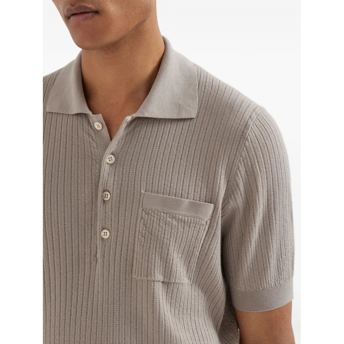 Polo 'Chest-Pocket' pour Hommes