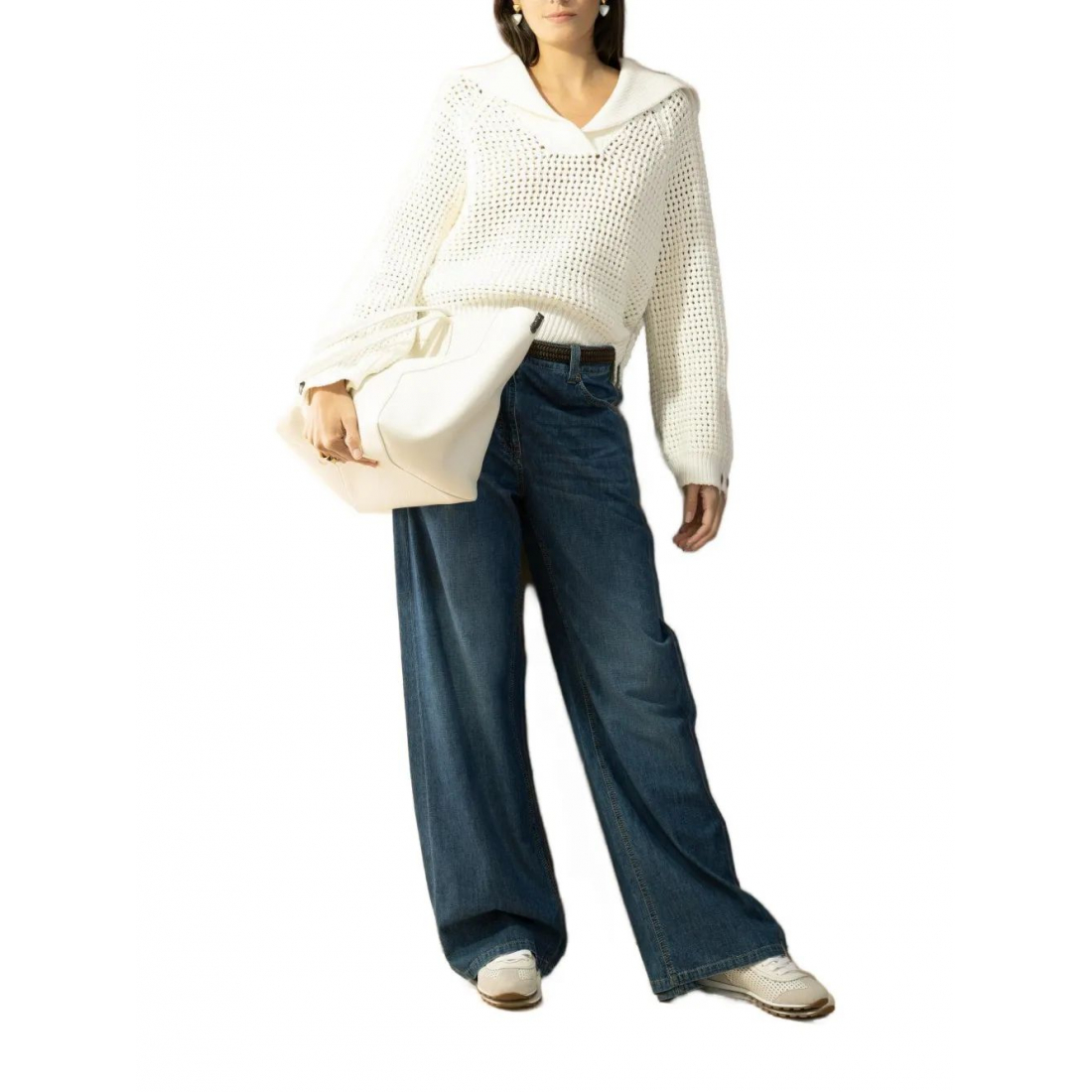 Women's 'Sailor-Collar' Sweater