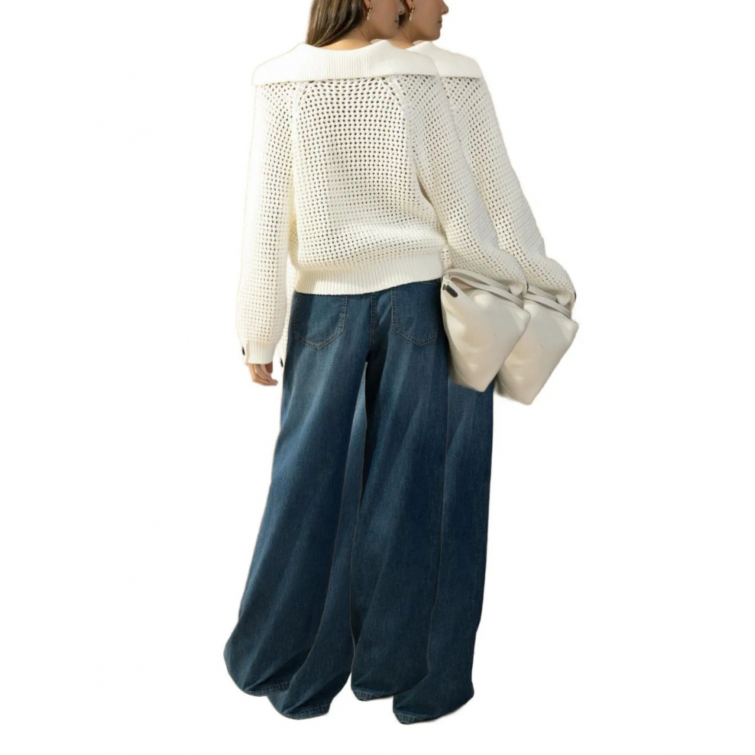 Women's 'Sailor-Collar' Sweater