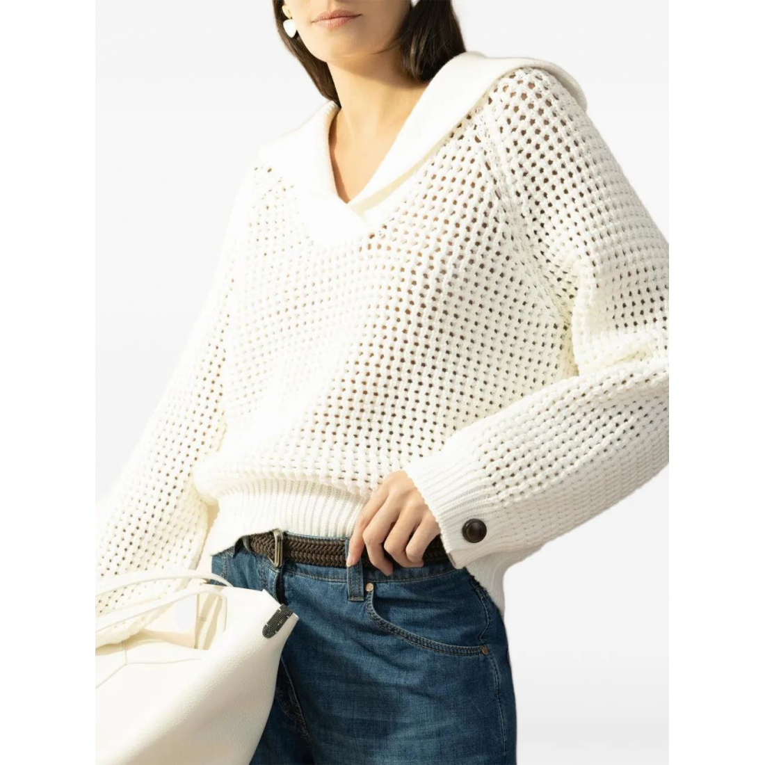 Women's 'Sailor-Collar' Sweater