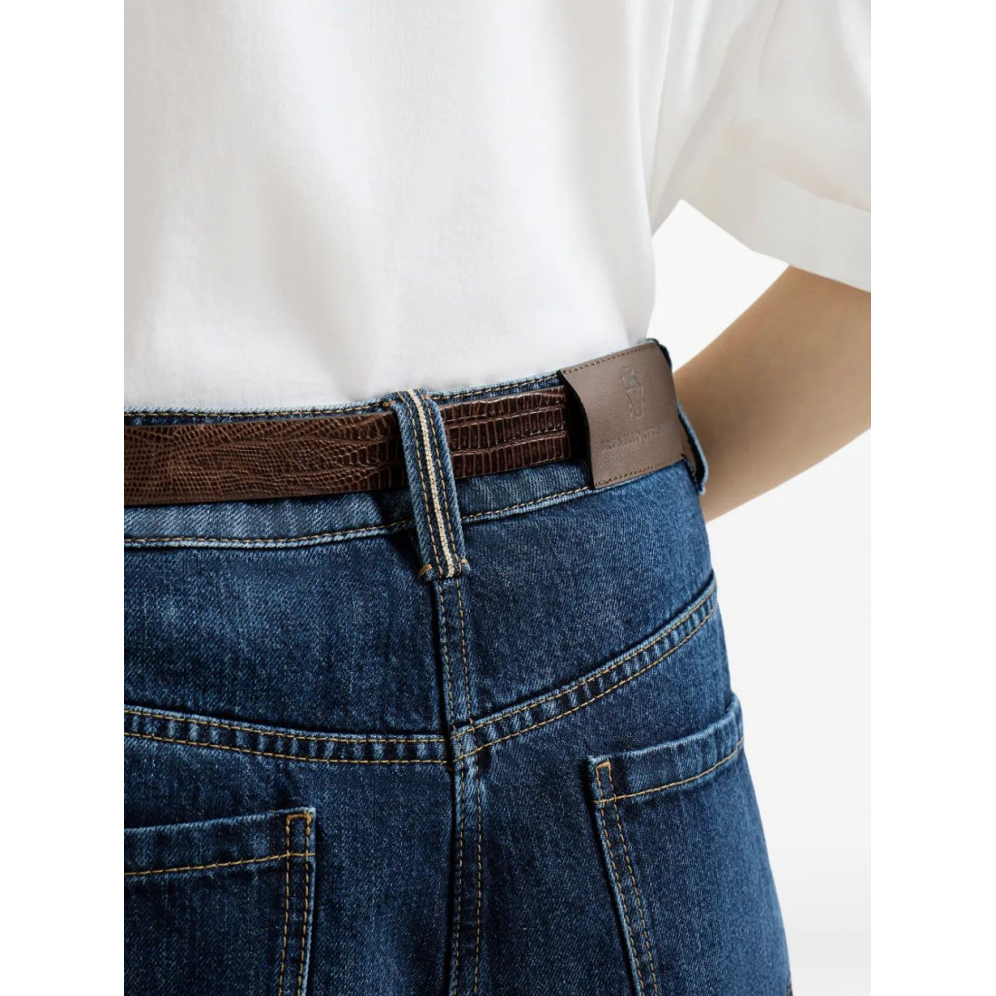 Jeans 'Zip-Fastening Wide-Leg' pour Femmes