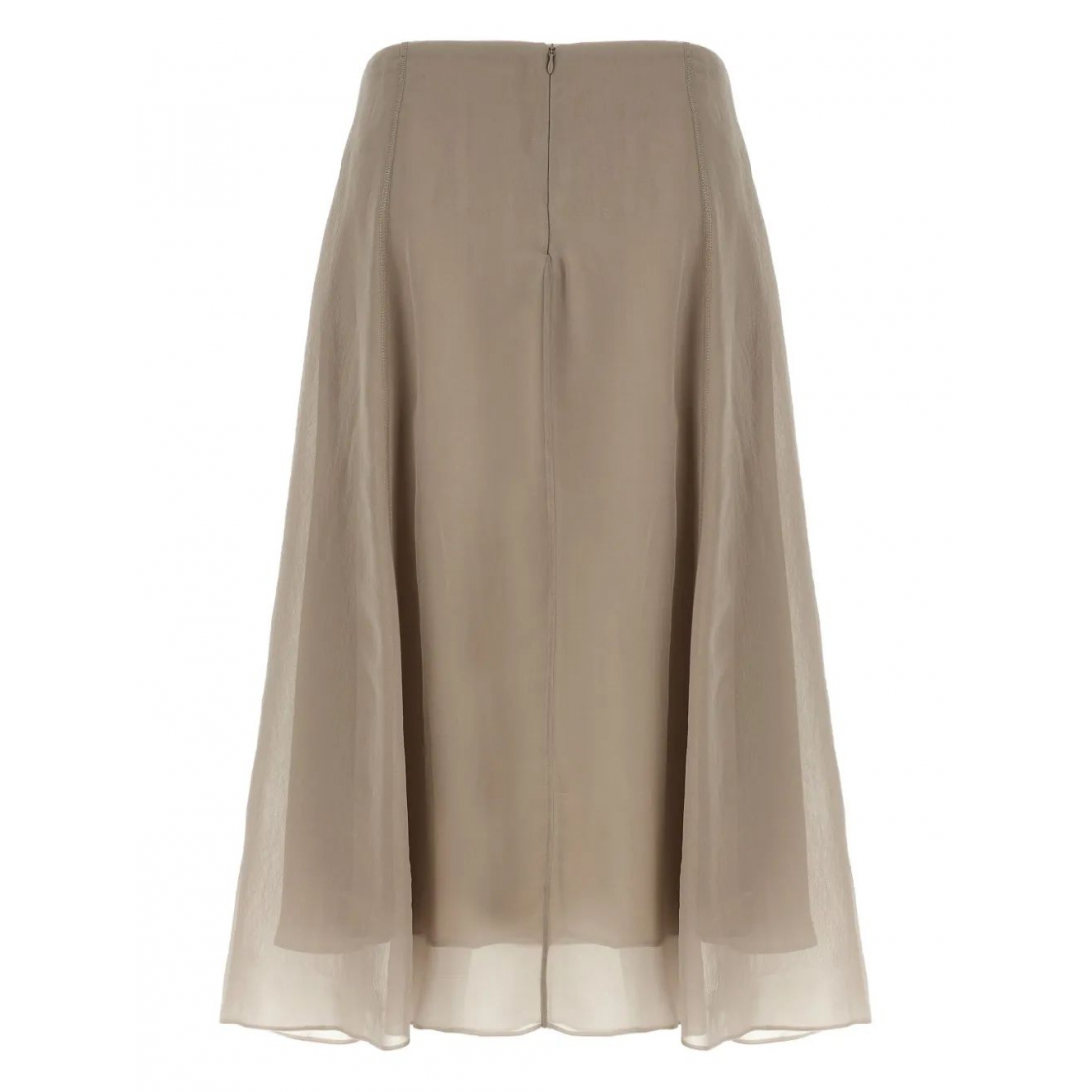 Women's 'Circle Semi-Transparent' Skirt