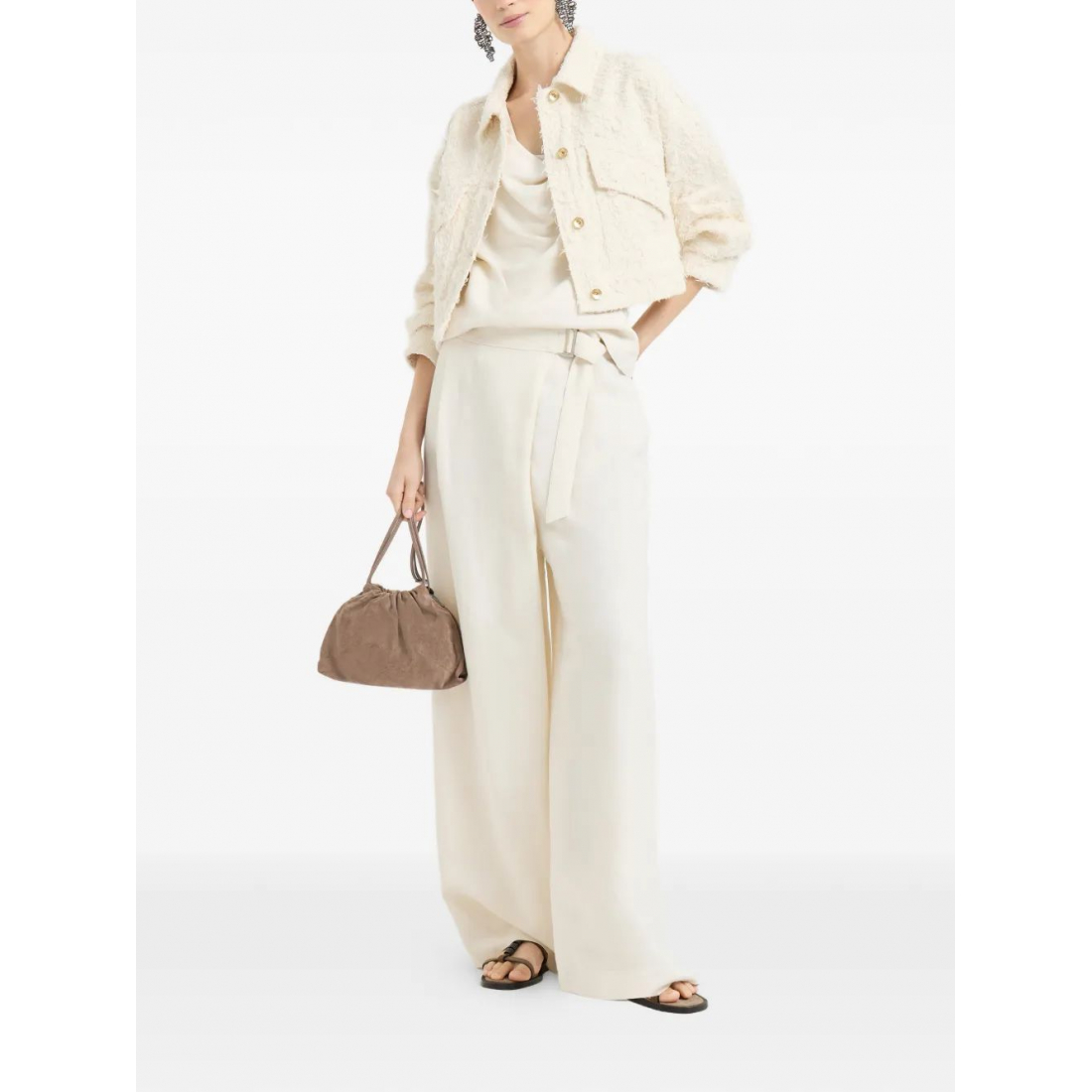 Pantalon 'Adjustable-Belt' pour Femmes