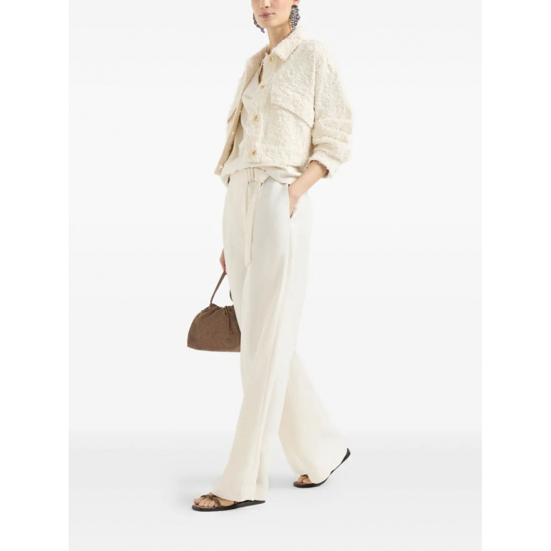 Pantalon 'Adjustable-Belt' pour Femmes