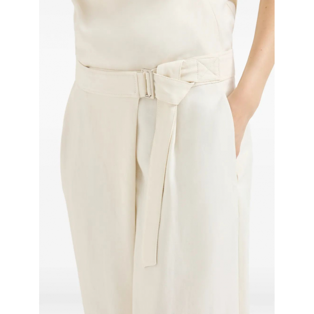 Pantalon 'Adjustable-Belt' pour Femmes