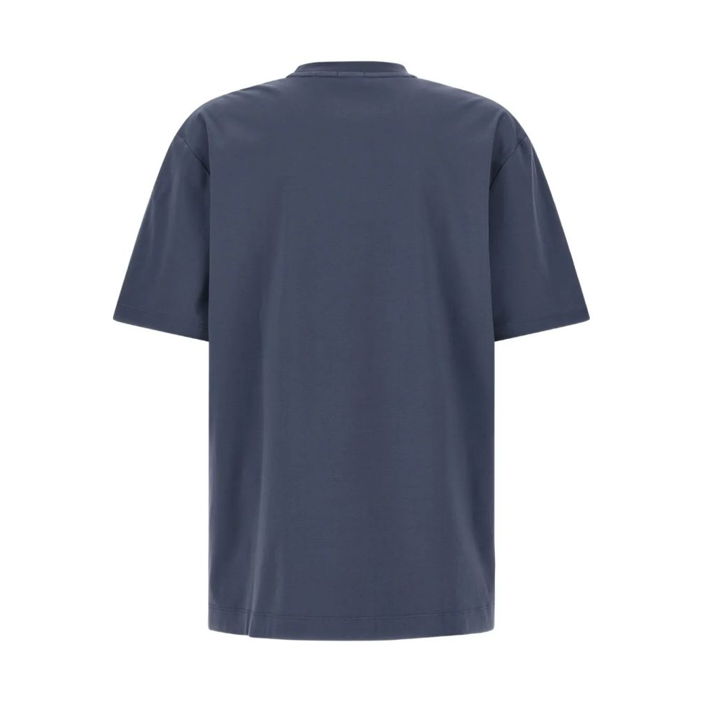 Men's 'C-Taut 01 Metal Logo Patch Crewneck' T-Shirt