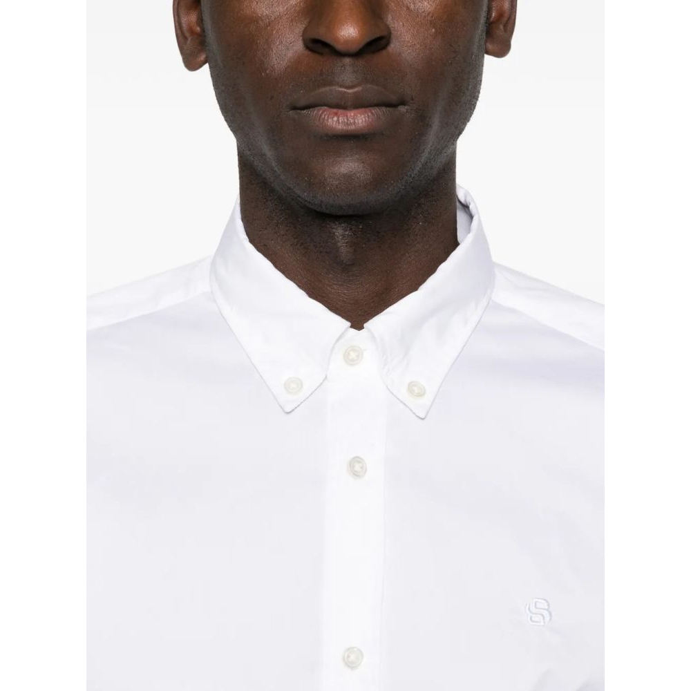 Chemise 'Logo-Embroidered' pour Hommes