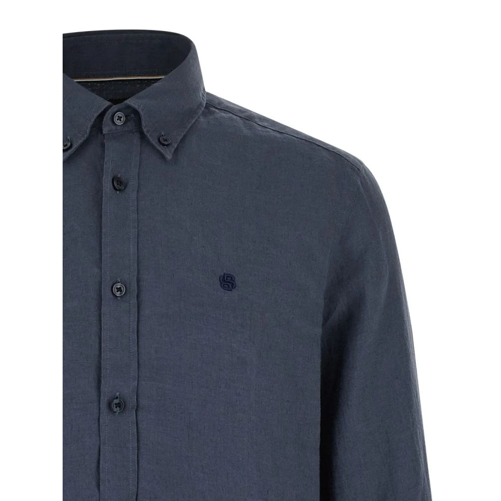 Chemise 'Embroidered Buton-Fastening' pour Hommes