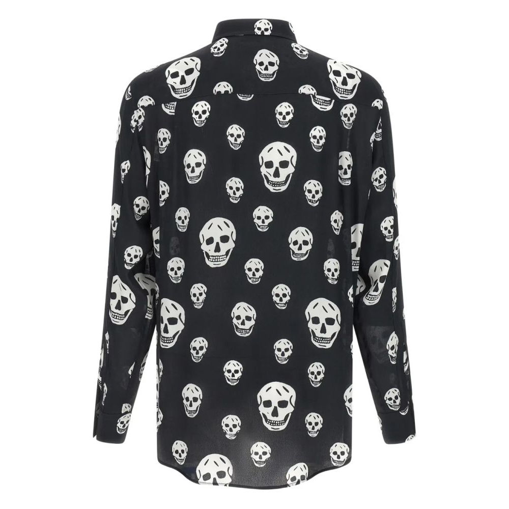 Chemise 'Skull-Print' pour Hommes