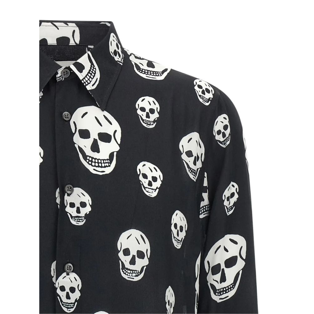 Chemise 'Skull-Print' pour Hommes