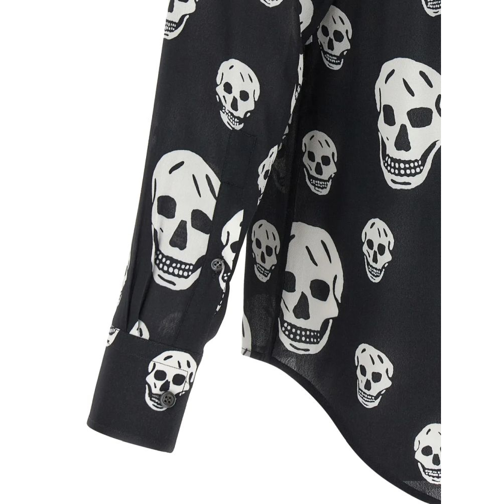 Chemise 'Skull-Print' pour Hommes
