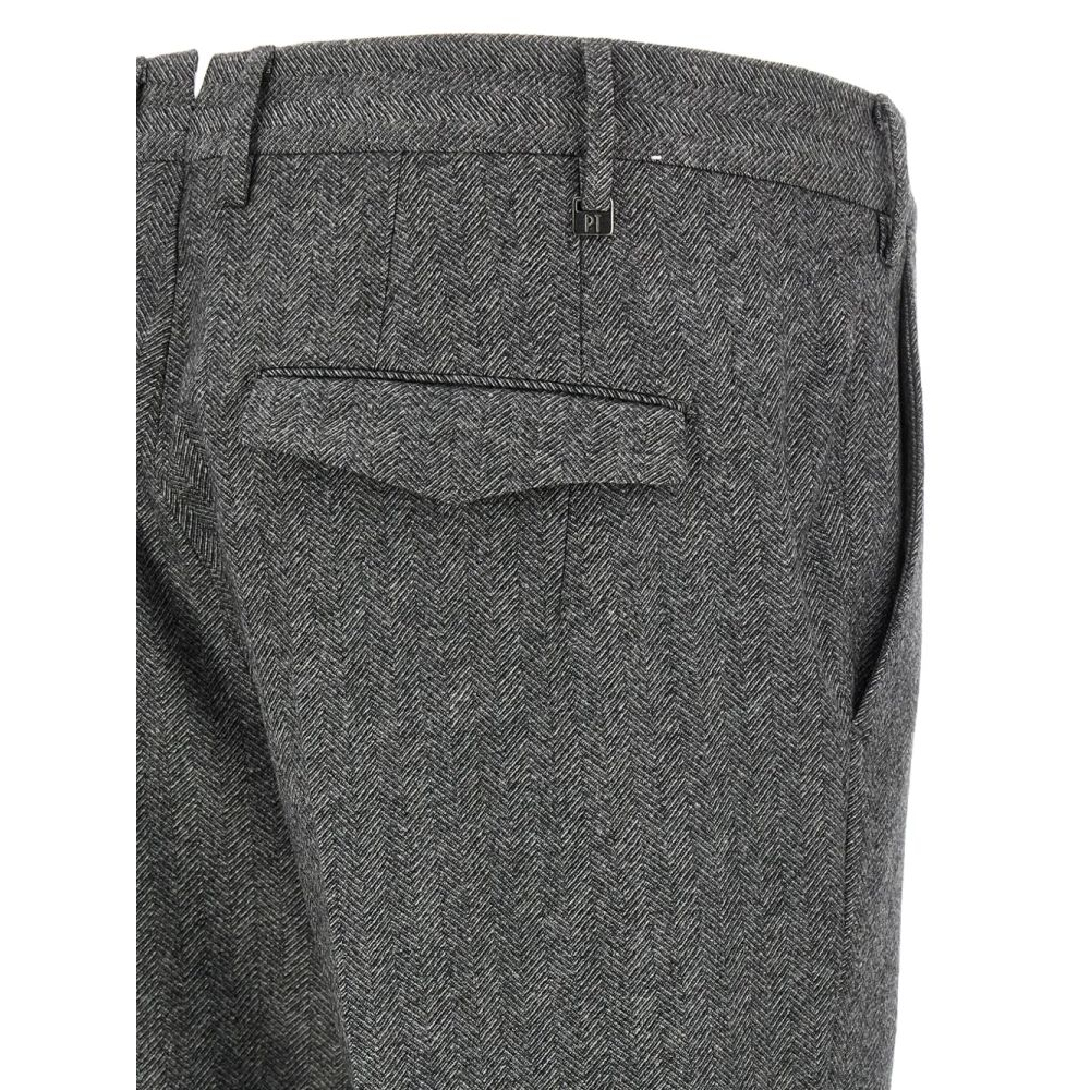 'Herringbone Cuffed' Hose für Herren