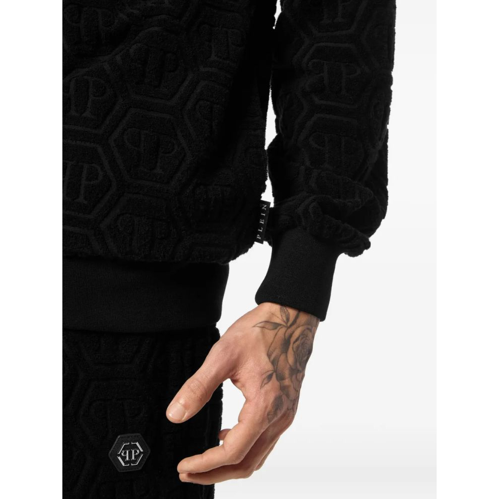 Veste 'Embossed Zip-Up' pour Hommes